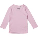 Pinke Casual Langärmelige Neutral Fashion Bio Longsleeves für Kinder & Kinderlangarmshirts Größe 80 