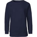 Marineblaue Neutral Fashion Bio Kindersweatshirts Größe 110 für den für den Herbst 