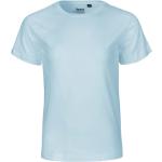Hellblaue Casual Neutral Fashion Bio Kinder T-Shirts Größe 158 