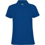 Royalblaue Kurzärmelige Neutral Fashion Bio Kurzarm-Poloshirts für Damen Größe M 