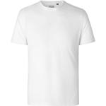 Neutral Herren-Sport-T-Shirt aus recyceltem Polyester, white, Gr. S