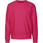 Rosa Neutral Fashion Bio Herrensweatshirts mit Reißverschluss Größe 3 XL 