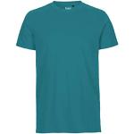 Neutral T-Shirt, 100% Bio-Baumwolle. Fairtrade, Oeko-Tex und Ecolabel Zertifiziert, Textilfarbe: Teal, Gr.: 3XL