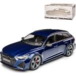 Blaue Audi RS6 Modellautos & Spielzeugautos aus Metall 