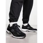 Schwarze New Balance Low Sneaker mit Schnürsenkel aus Stoff leicht für Herren Größe 38 