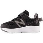 New Balance 570 V3 Bungee-Spitze mit Klettverschluss Sneaker, Schwarz, 17 EU