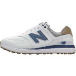 New Balance 574 Greens Mens Golf Shoes White/Navy 43