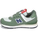 Grüne New Balance 574 Low Sneaker für Kinder Größe 33 