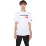 Reduzierte Beige New Balance Athletics T-Shirts für Herren Größe S 