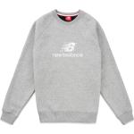 Reduzierte Graue New Balance Athletics Herrensweatshirts Größe S für den für den Herbst 