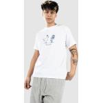 Weiße Streetwear New Balance T-Shirts aus Baumwolle für Herren Größe XL 