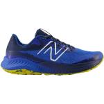 Reduzierte Blaue New Balance Nitrel Trailrunning Schuhe atmungsaktiv für Herren Größe 41,5 