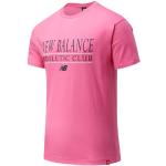New Balance Essentials Athletic Club Tee pink/schwarz Größe XL