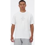 Weiße New Balance T-Shirts für Herren Größe XXL 