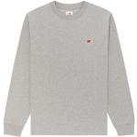 New Balance Unisex MADE in USA Core Long Sleeve T-Shirt in Grau, Cotton Jersey, Größe S