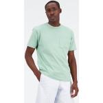 Reduzierte Grüne Sportliche Kurzärmelige New Balance Athletics Shirts mit Tasche für Herren Größe S 
