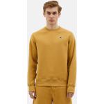 Gelbe Bestickte New Balance Herrensweatshirts Größe S 