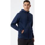 Blaue New Balance Zip Hoodies & Sweatjacken mit Reißverschluss aus Fleece für Herren Größe M 