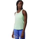 Grüne New Balance Impact T-Shirts aus Polyester für Damen für den für den Sommer 