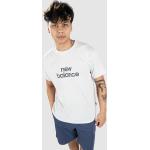 Graue Streetwear New Balance T-Shirts aus Baumwolle für Herren Größe XL 