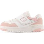 new balance Mädchen Sneaker 550 BUNGEE LACE WITH TOP STRAP, weiß/rosa, Gr. 33EU