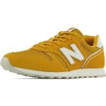 Gelbe New Balance ML373 Low Sneaker aus Leder leicht für Herren Größe 41,5 