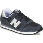 Marineblaue New Balance 373 Low Sneaker aus Leder für Herren Größe 38 