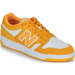 Reduzierte Gelbe New Balance 480 Low Sneaker aus Leder für Herren Größe 46,5 