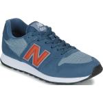 Reduzierte Blaue New Balance 500 Low Sneaker aus Leder für Herren 
