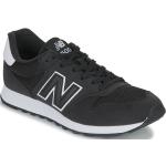 Schwarze New Balance 500 Low Sneaker aus Leder für Damen Größe 40,5 