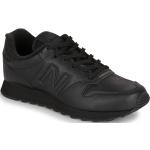 Schwarze New Balance 500 Low Sneaker aus Leder für Damen Größe 42,5 