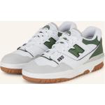 Grüne New Balance 550 Low Sneaker aus Glattleder für Herren Größe 46,5 