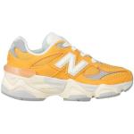 Reduzierte Gelbe New Balance Low Sneaker mit Schnürsenkel aus Stoff für Kinder Größe 31 