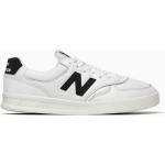 Reduzierte Weiße New Balance Low Sneaker aus Leder für Herren Größe 47,5 mit Absatzhöhe bis 3cm 