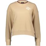 Reduzierte Beige New Balance Rundhals-Ausschnitt Damensweatshirts aus Baumwolle Größe S 