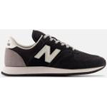 Reduzierte Schwarze Streetwear New Balance 420 Low Sneaker aus Veloursleder Stoßdämpfend für Herren Größe 42 