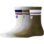 New Balance Unisex NB Essentials Line Midcalf 3 Pack Socken in Print / Pattern / Misc, Cotton, Größe M