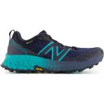 Reduzierte Blaue New Balance Fresh Foam Hierro Gore Tex Trailrunning Schuhe wasserdicht für Damen Größe 36,5 