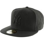 Schwarze New Era 59FIFTY Black on Black Fitted Caps 