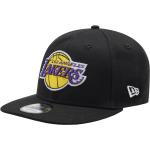 Schwarze New Era Snapback LA Lakers Snapback-Caps für Herren 