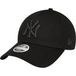 Schwarze New Era 9FORTY New York Yankees Herrenschirmmützen aus Polyester 