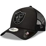 Schwarze New Era Oakland Raiders NFL Snapback-Caps für Herren Einheitsgröße 