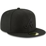 New Era Atlanta Braves MLB BASIC 59 FIFTY FITTED CAP, unisex, Schwarz , 7 1/2