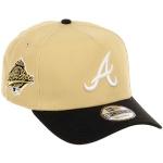 Schwarze New Era Snapback Atlanta Braves Snapback-Caps für Herren Einheitsgröße 