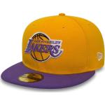New Era Cap NBA Basic Los Angeles Lakers, Yellow, 7 1/8 (56.8cm)
