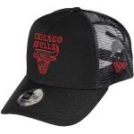 Schwarze New Era Bulls NBA Snapback-Caps aus Mesh für Herren Einheitsgröße 