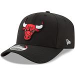 New Era Chicago Bulls Strech-Snap Cap 9Fifty Basketball schwarz NBA Fankappe verstellbar - S-M (6 3/8-7 1/4)