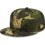 New Era Fitted Cap »59Fifty Armed Forces 2022 MLB«, grün, Los Angeles Dodgers