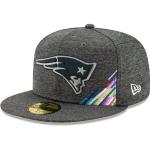 New Era Fitted Cap »59Fifty CRUCIAL CATCH NFL Teams«, grau, New England Patriots