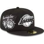 New Era Fitted Cap »59Fifty NBA BACK Edition«, schwarz, Los Angeles Lakers